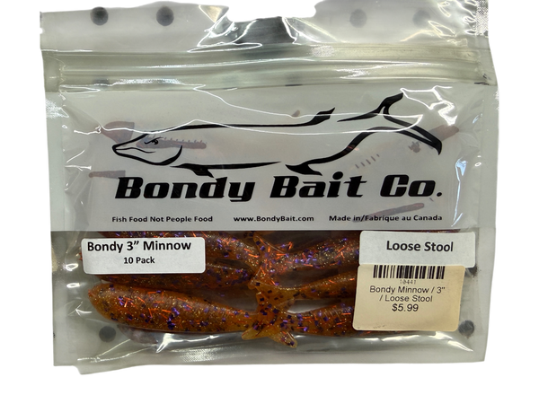 Original Bondy 3" Minnow - Loose Stool