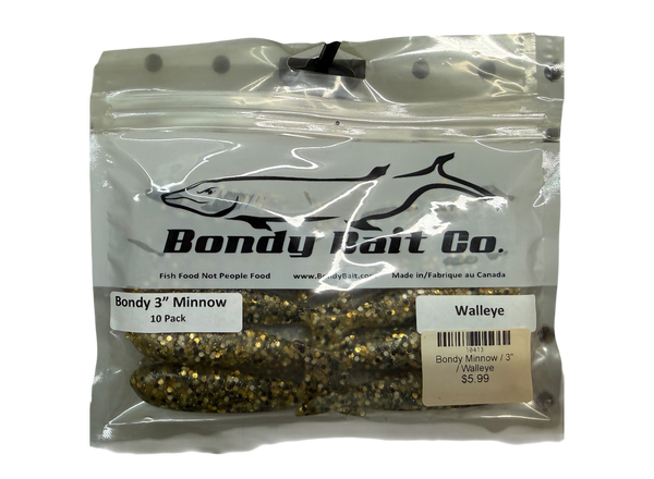Original Bondy 3" Minnow - Walleye