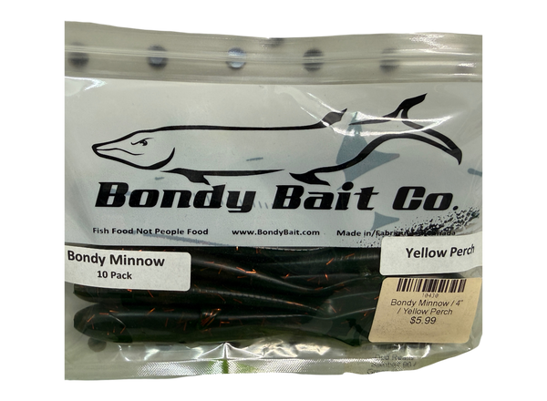Original Bondy 4" Minnow - Yellow Perch