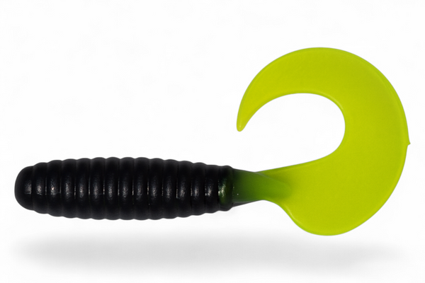 Lot de 10 standard / 071 Queue noire/vert chartreuse