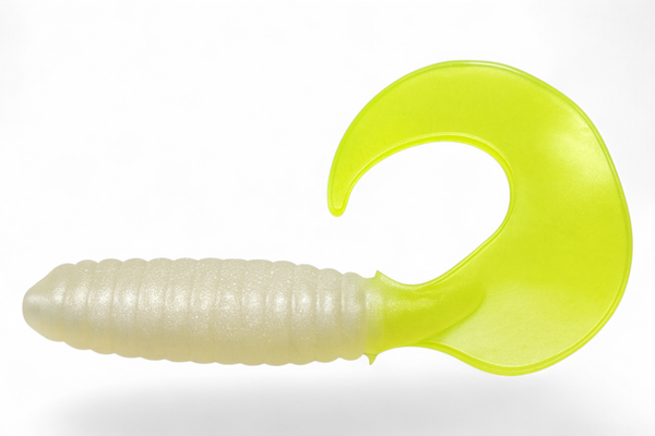 Lot de 10 standard / 282 Perle/Chartreuse Queue