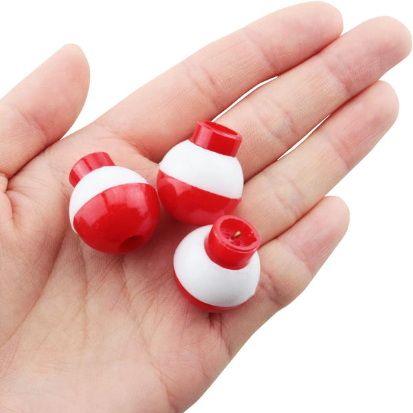 Small Red & White Bobbers