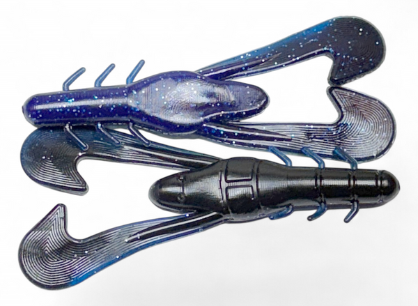 3,75 po / 074 Noir/Bleu Argent