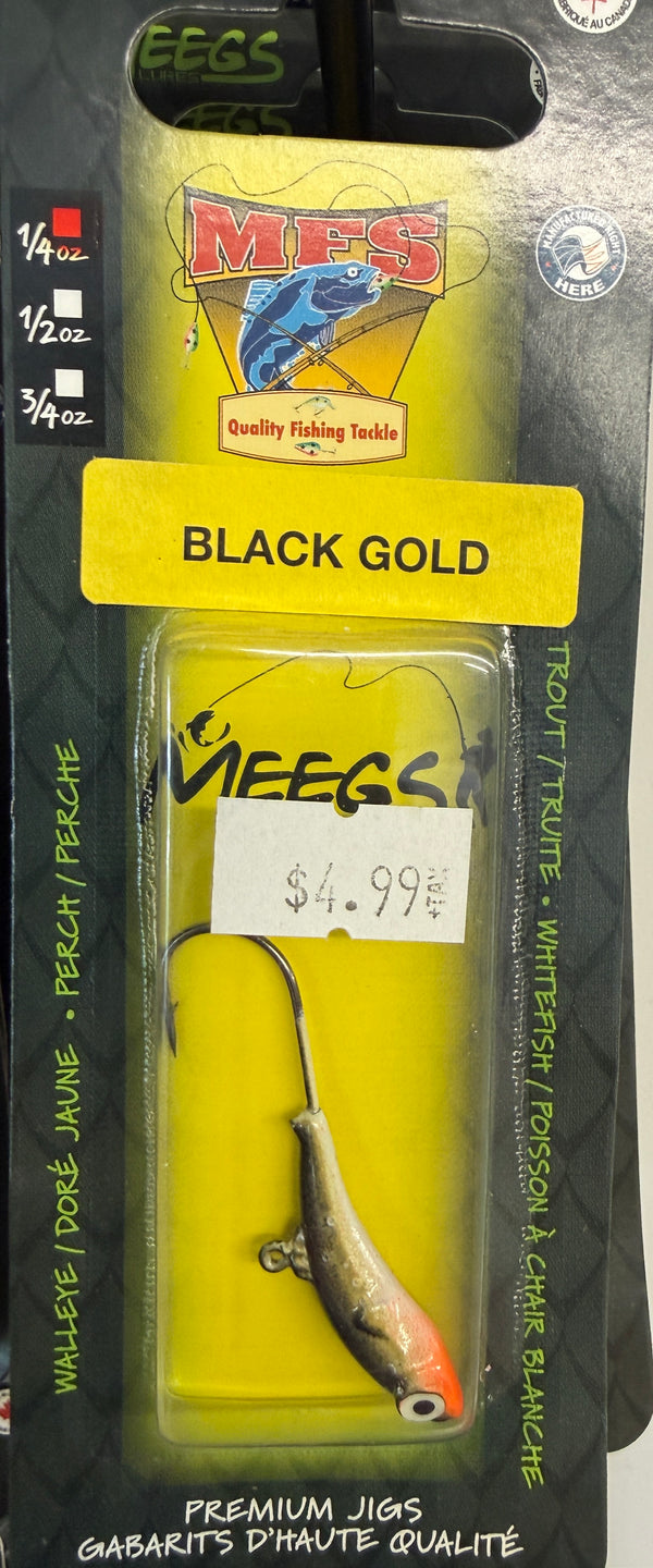 Black/Gold