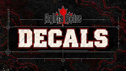 Angler's Choice Decals