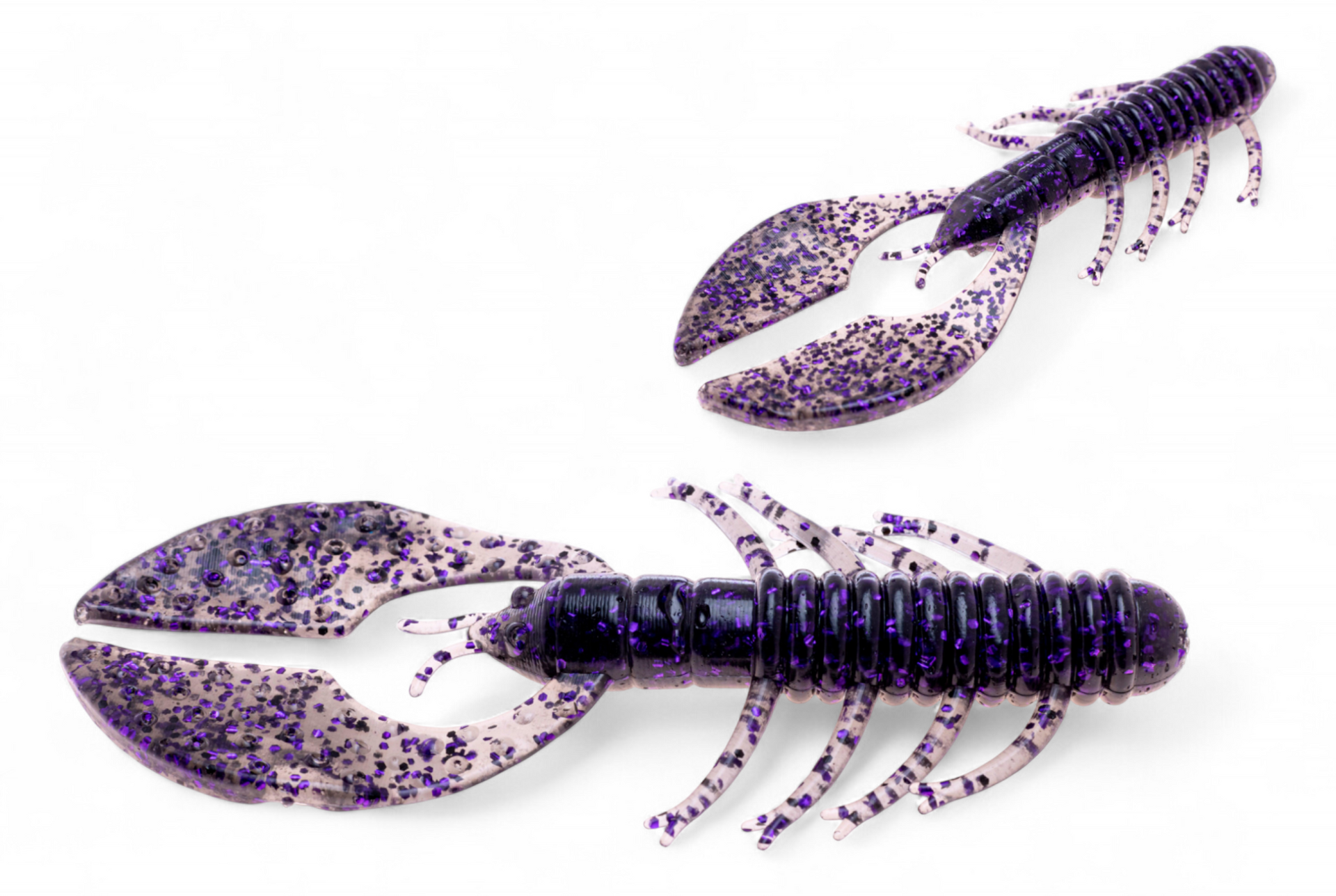 fish lure air pockets in craw pinchers Flappin Craws – Angler's Choice