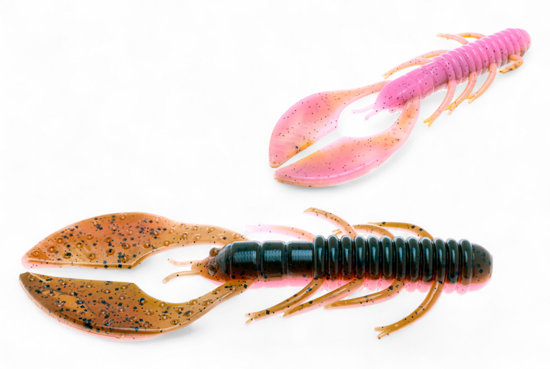 fish lure air pockets in craw pinchers Flappin Craws – Angler's Choice