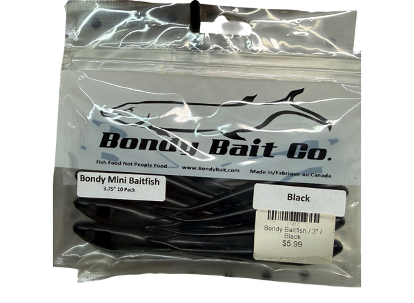 Original Bondy Mini Baitfish - Black