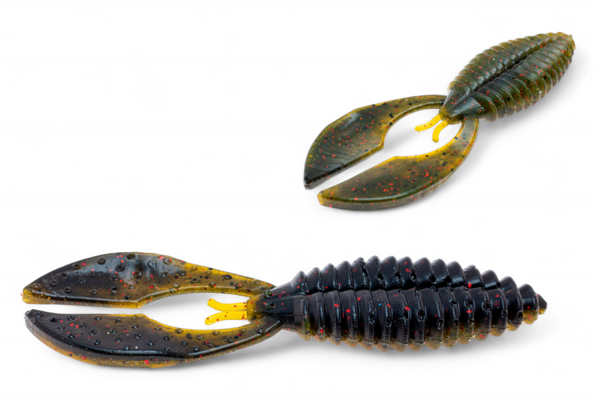 Angler's Choice 4.25" Flappin Weasel soft plastic fishing lure
