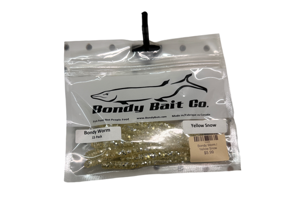 Original Bondy Worm - Yellow Snow