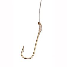 Lake & Stream Snelled Aberdeen Hooks - size 8