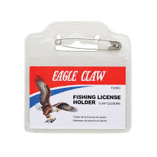 Eagle Claw Fishing License Holder